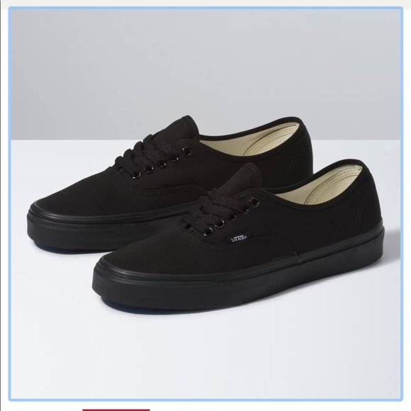Vans Authentic Black Sneakers Unisex - Picture 6 of 6
